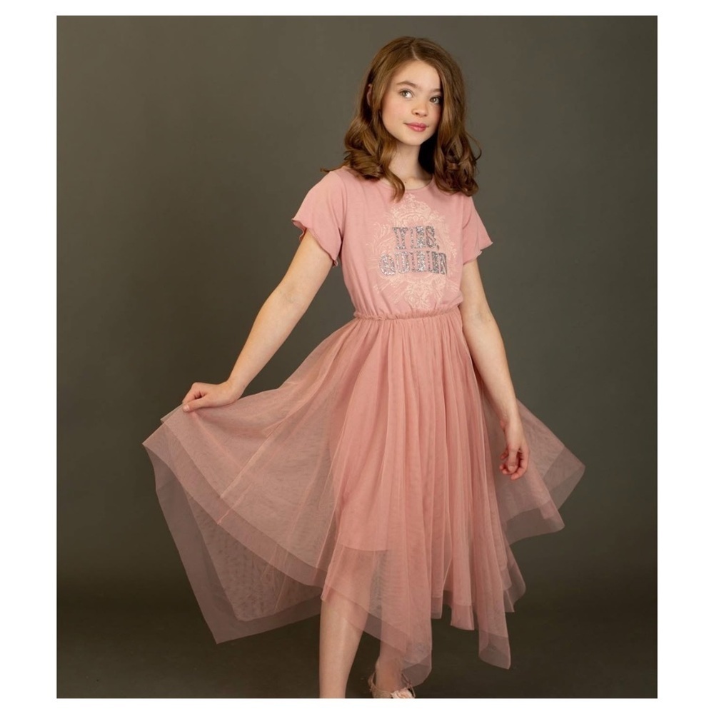 Joyfolie | Fairy Photo Shoot Tulle Feya “Yes Queen”Dress Blush | 5